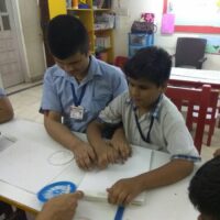 Field Trial at Saksham Blind School, Noida